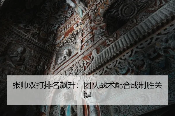 张帅双打排名飙升：团队战术配合成制胜关键