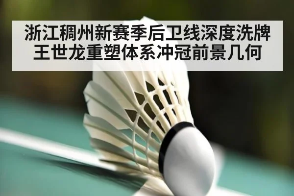 浙江稠州新赛季后卫线深度洗牌王世龙重塑体系冲冠前景几何